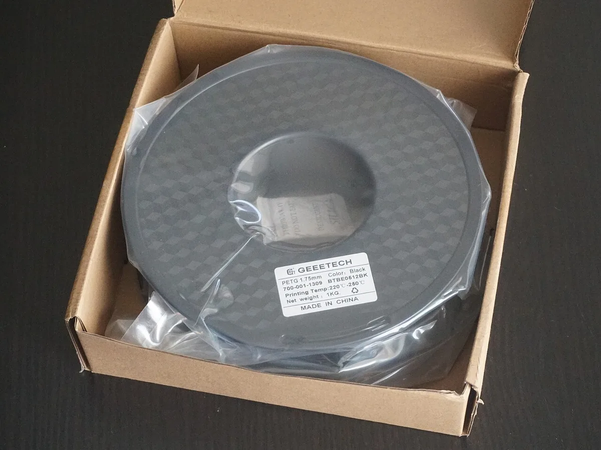 Filamento PETG 1,75mm 1kg — Preto